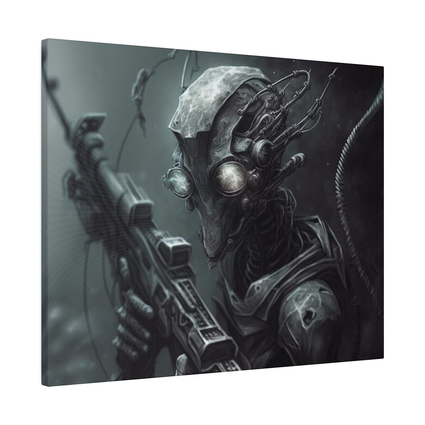 Sniping Alien#4 - Canva