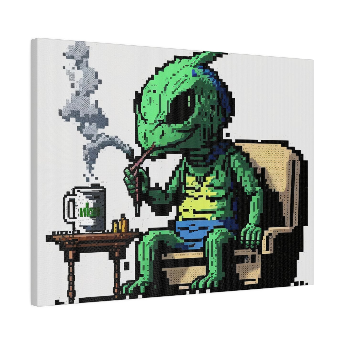 chillin Alien - Canva