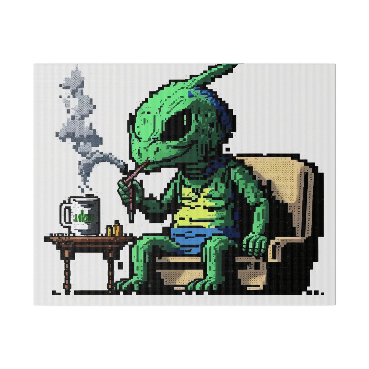 chillin Alien - Canva