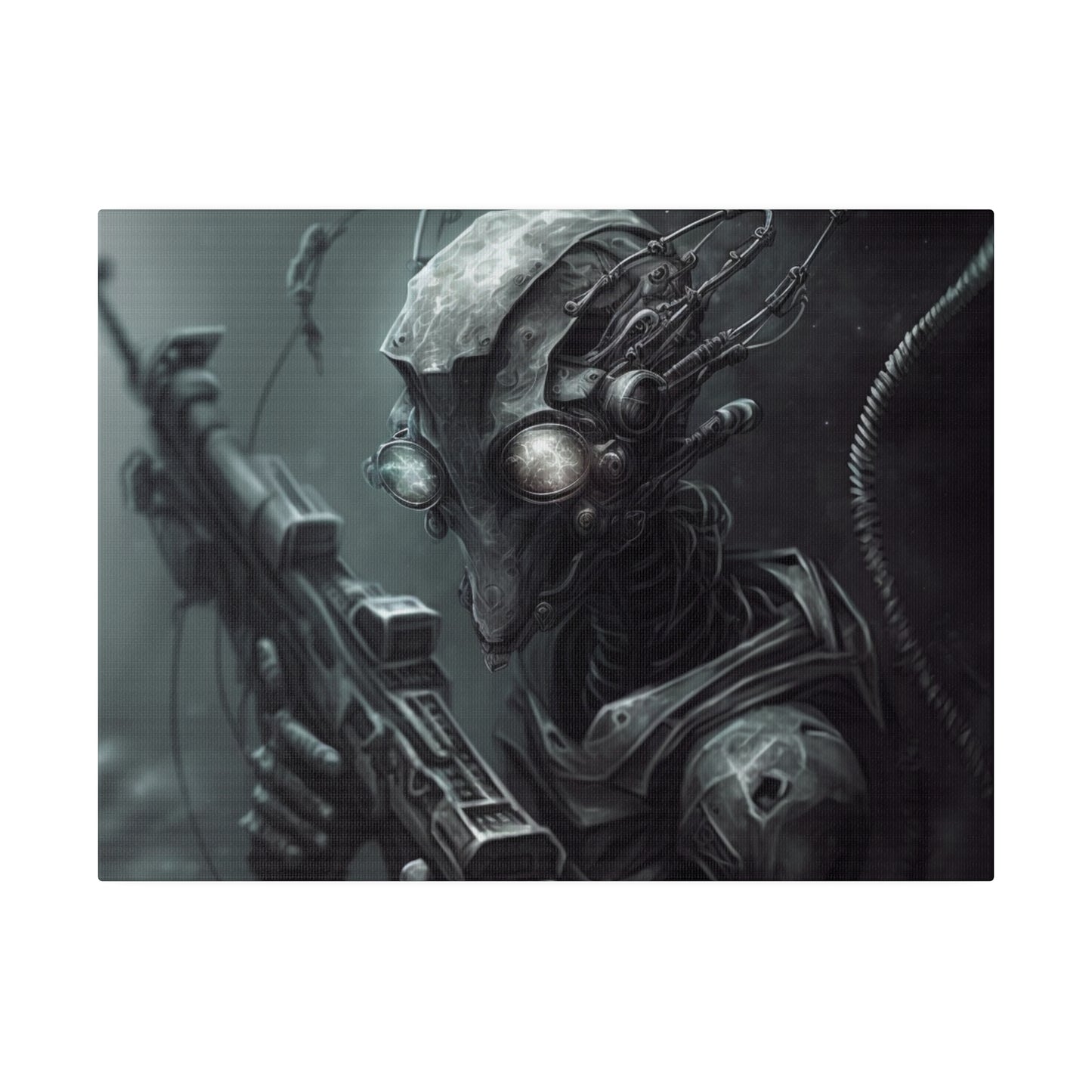 Sniping Alien#4 - Canva