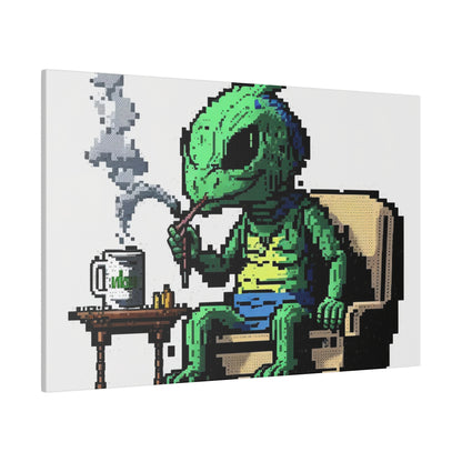 chillin Alien - Canva