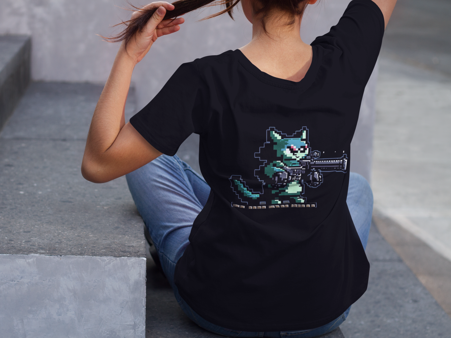 Pixel Gun Cat #2 T-Shirt - Season 1