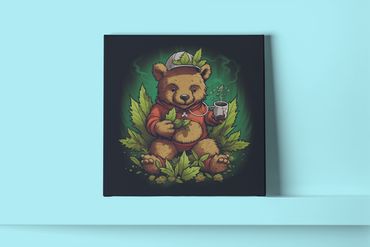 trippin Bear - Canva