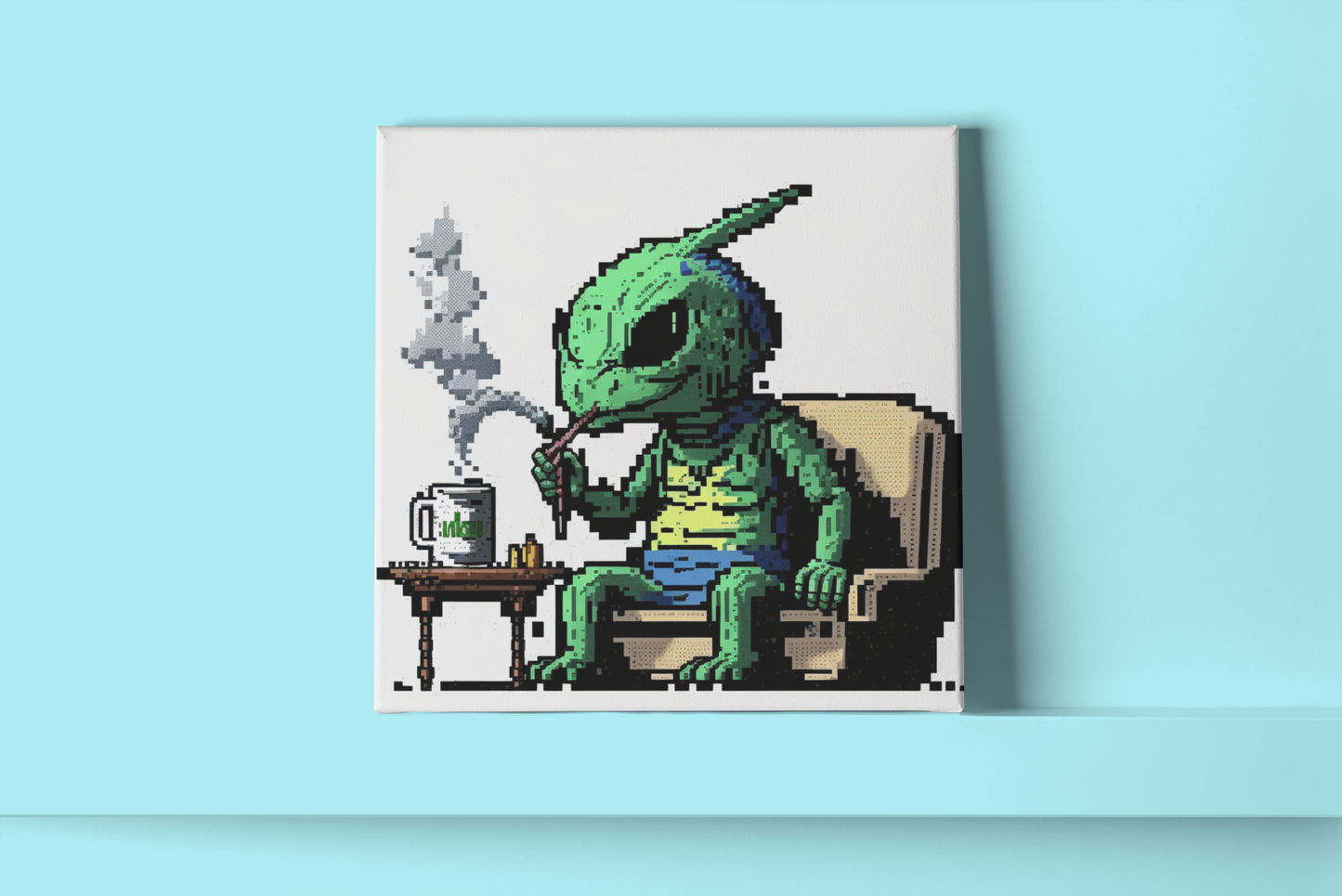 chillin Alien - Canva