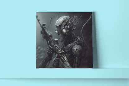 Sniping Alien#4 - Canva