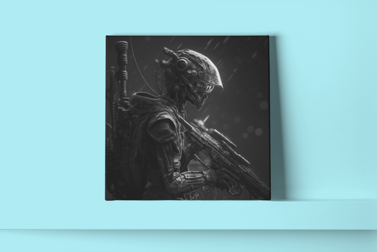 Sniping Alien#3 - Canva