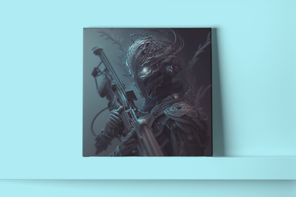 Sniping Alien#2 - Canva