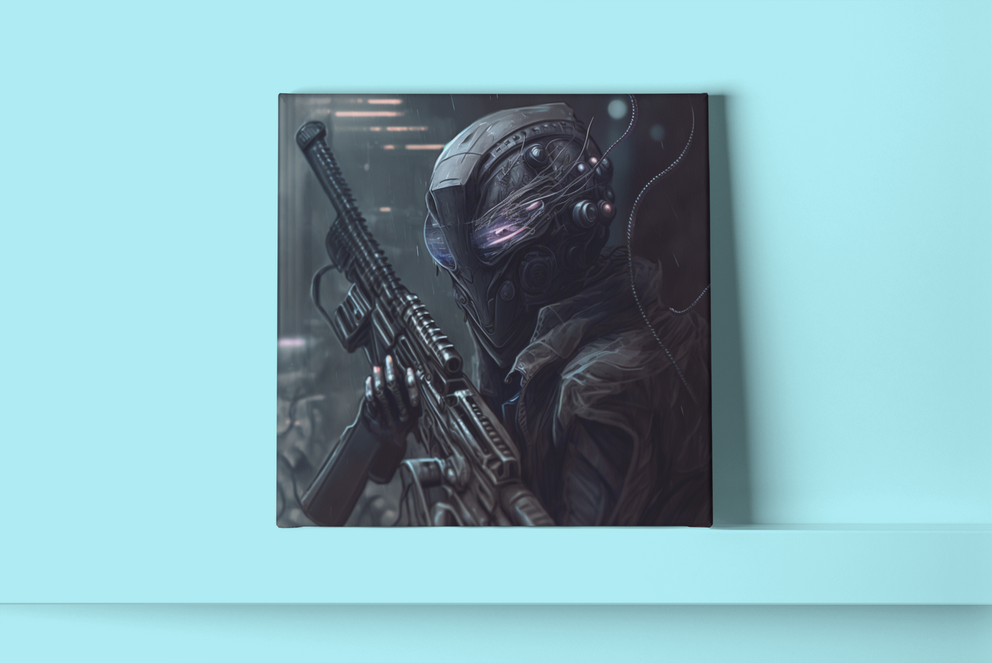 Sniping Alien#1 - Canva