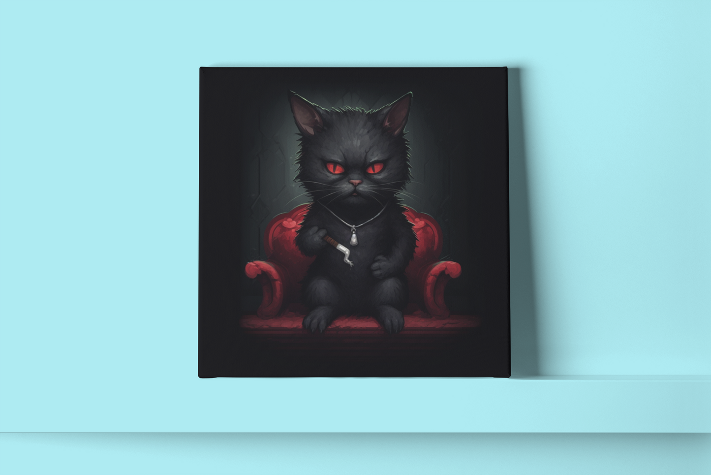 creepy Cat - Canva