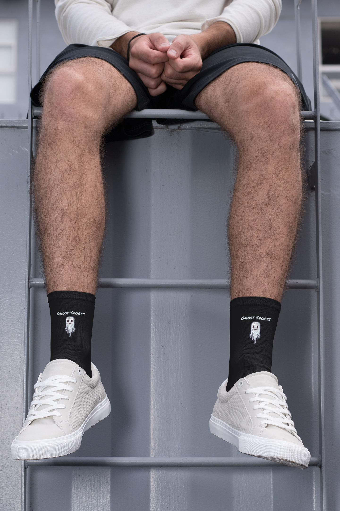 Ghost Sports Socken Black Edition